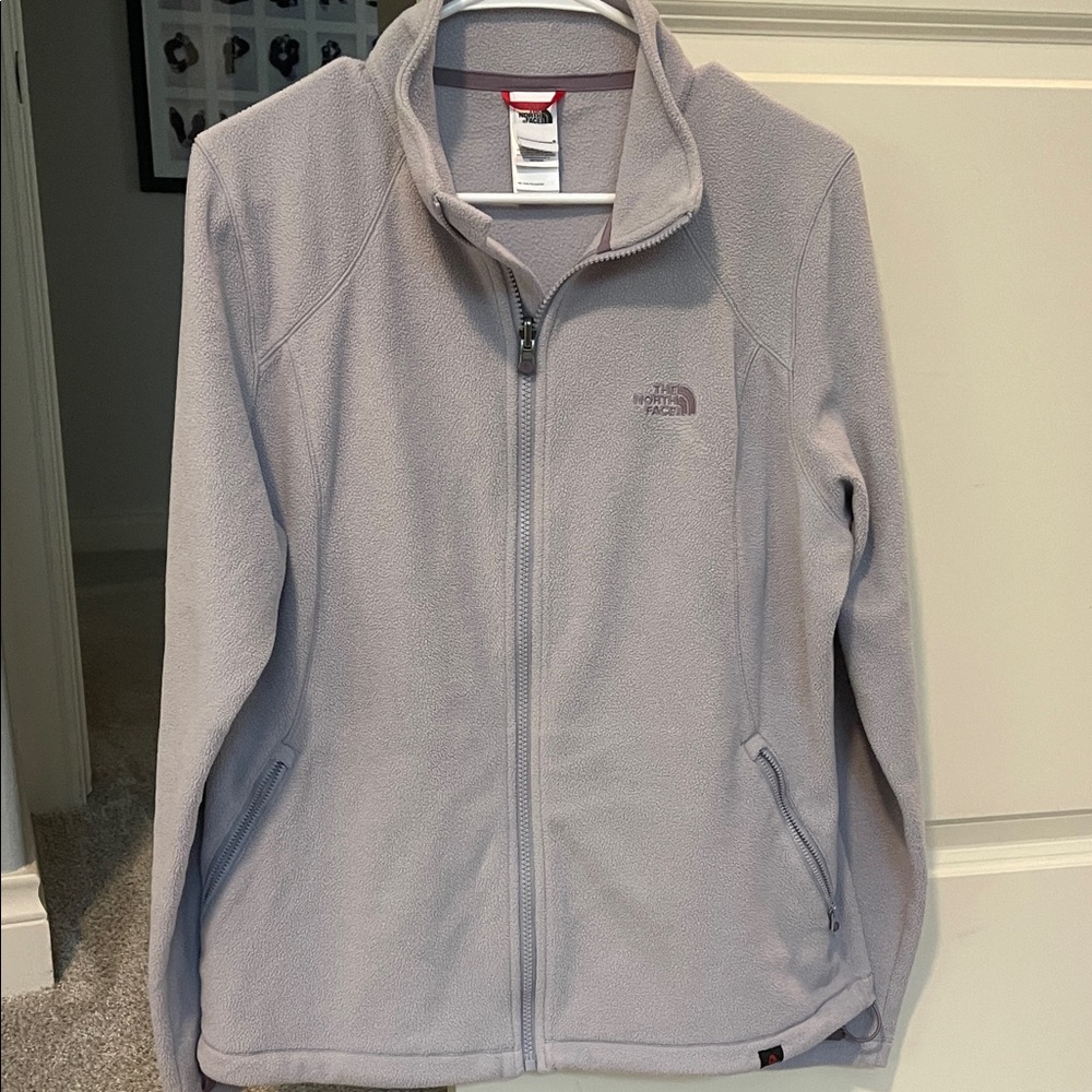 The North Face Light Purple Fleece Jacket